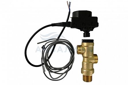 Комплект трехходового крана с датчиком бойлера Zews 6-28kW Комплект для подсоединения бойлера ECOUNI