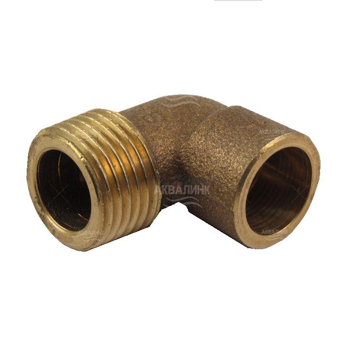 Угол Viega пайка с нр резьбой для медной трубы