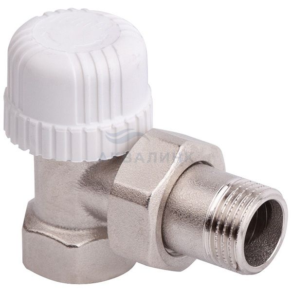 Клапан STOUT термостатический угловой  SVT