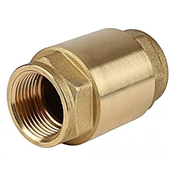 Клапан обратный вертикальный Tiemme (с латунным седлом)