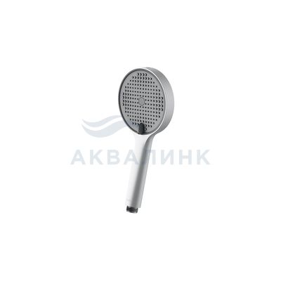 Лейка для душа IDDIS Эйгер (Aiger) 4 режима, круглая, белая AIG4FW0i18