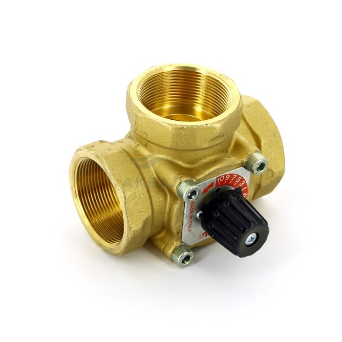 Клапан термосмесительный Uni-Fitt В 2" 3-ходовой смесительный Kvs 40