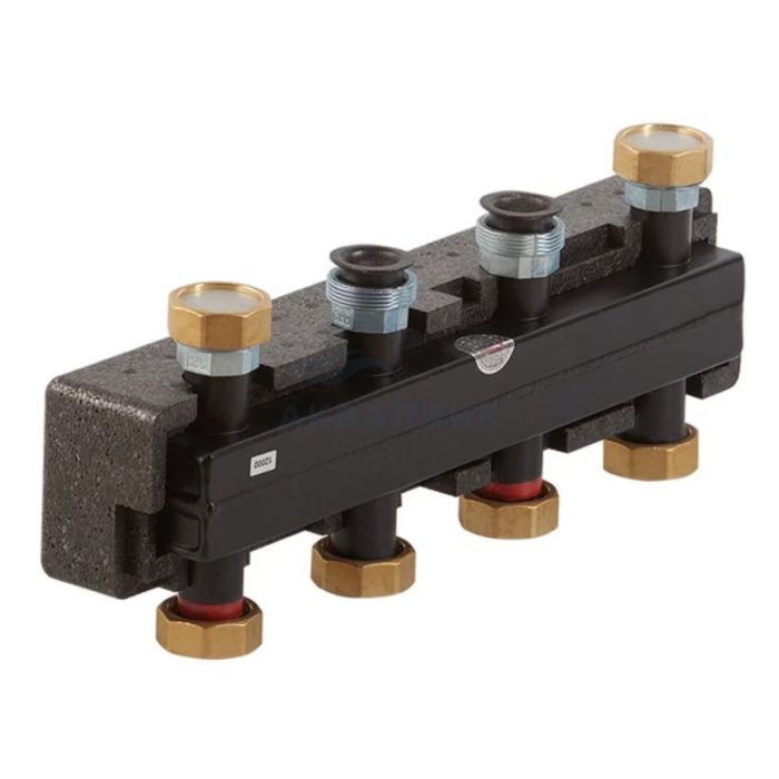 Коллектор настенный Meibes до 3 отоп. контуров (с комплектом кронштейнов)