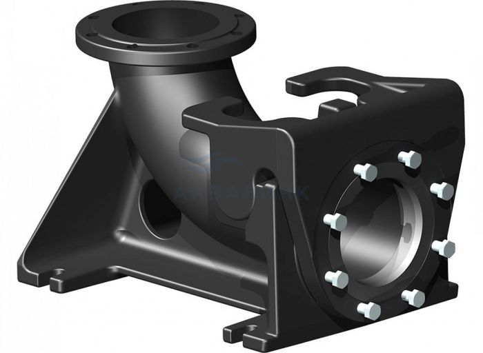 Муфта Vandjord трубная автоматическая чугун Auto coupling Ду50