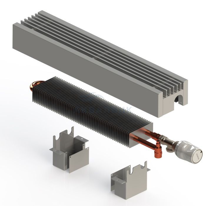 Конвектор напольный iTermic серии ITF высота 80мм ширина 200мм