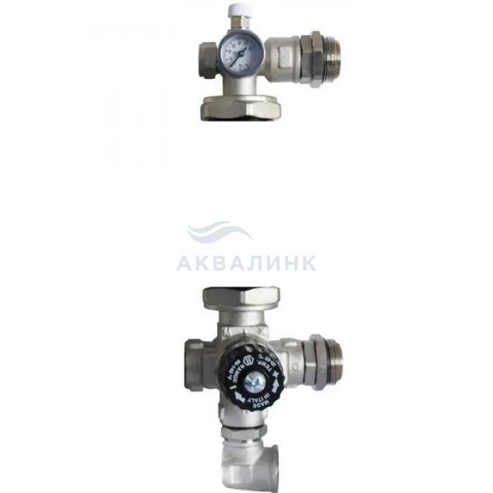 Узел насосно-смесительный STOUT с термостатическим клапаном, без насоса