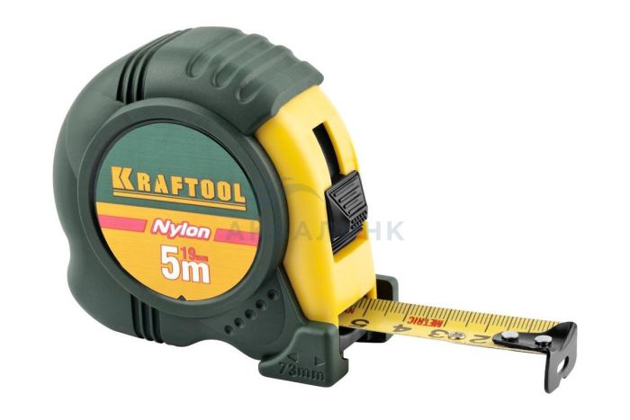 Рулетка KRAFTOOL NYLON 5м х 19мм