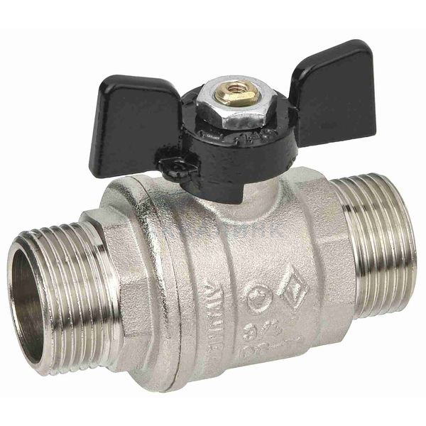 Кран шаровой Bugatti 327 бабочка нр