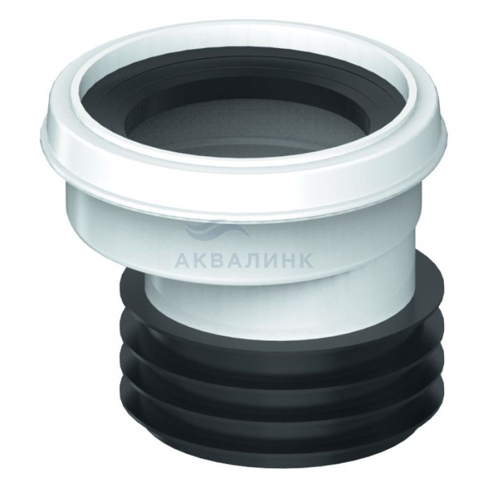 Патрубок для унитаза Unicorn Т40 эксцентрик 15мм