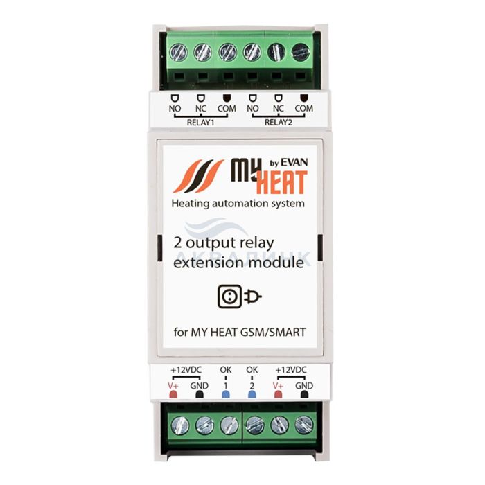 Блок реле на 2 выхода MY HEAT RL2 6295