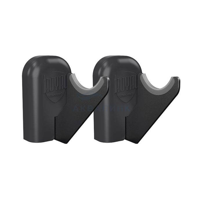 Комплект настенных регулируемых кронштейнов Royal Thermo Design 80, чёрные