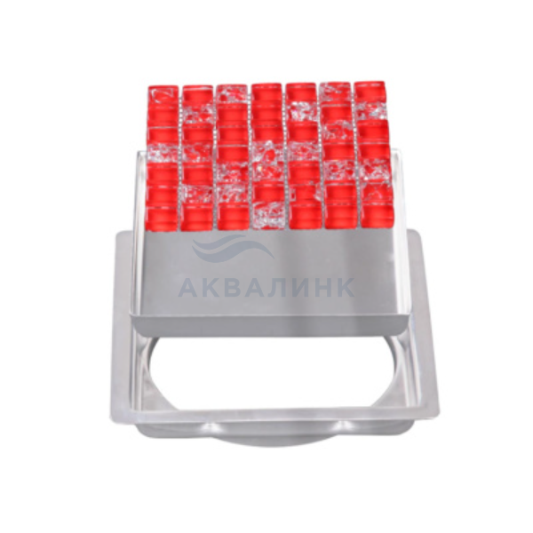 Решетка Metaleks под плитку 15х15см "STILL"