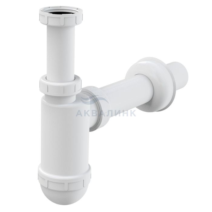 Сифон AlcaPlast A43 1-1/4х40 мм без выпуска