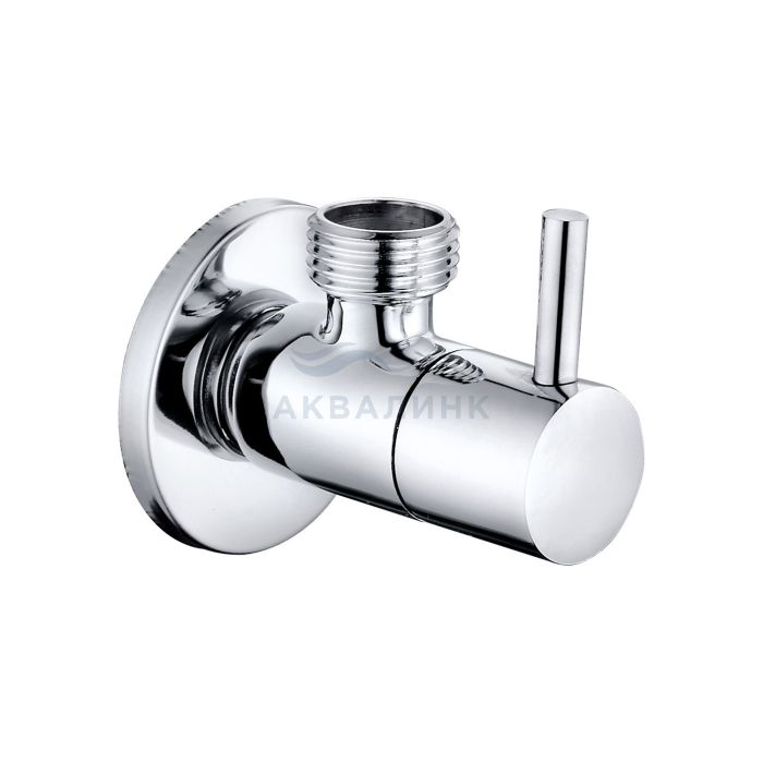 Кран угловой IDDIS с отражателем, 1/2; 3/4, кран-букса 910B0Z4C4CZ