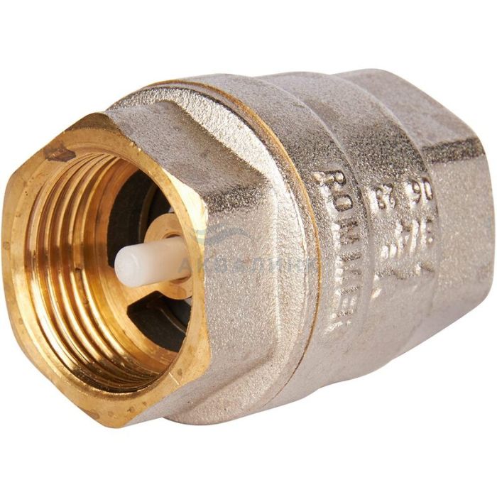 Клапан обратный ROMMER с пластиковым седлом, 3/4"