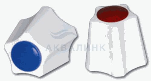 Маховик белый No2 артикул 1216 квадрат 7мм Распродажа с магазина!