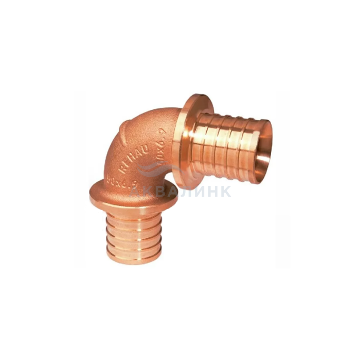 Угол Рехау надвижной (латунь)