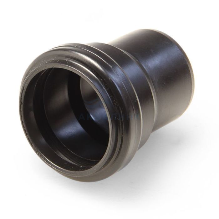 Переход с пластика на черную канализацию черный