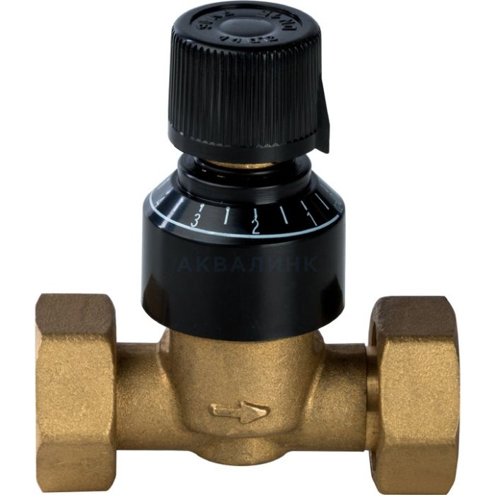 Клапан балансирования дифференциальный STOUT by-pass G 3/4" соединение (0,2 - 2,5)