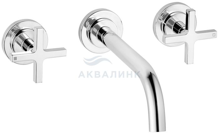 Смеситель для раковины KLUDI NOVA FONTE CLASSIC (хром) 201440520, на 3 отверстия