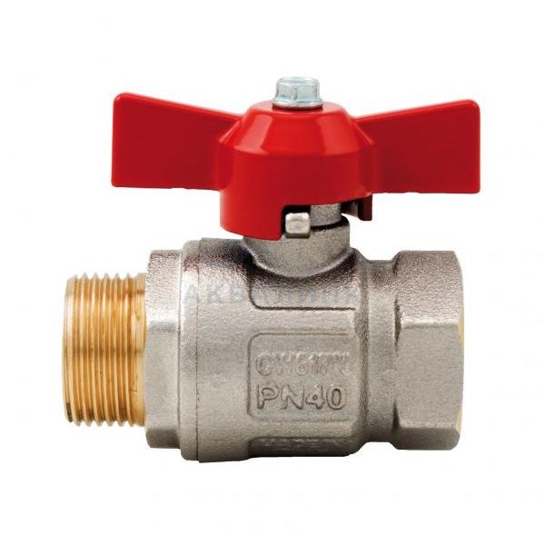 Кран шаровой ITAР IDEAL бабочка в/н