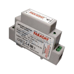 Блок питания 12W/12-24V/DIN Microline ML13968