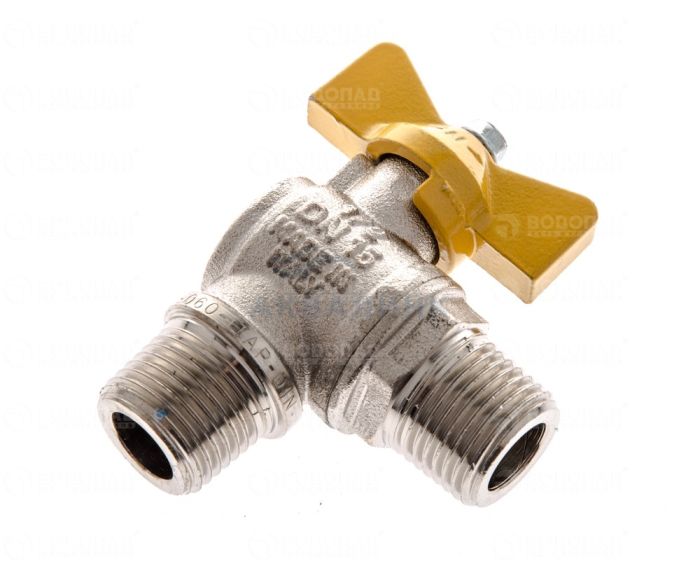 Кран ГАЗОВЫЙ угловой ITAР нр