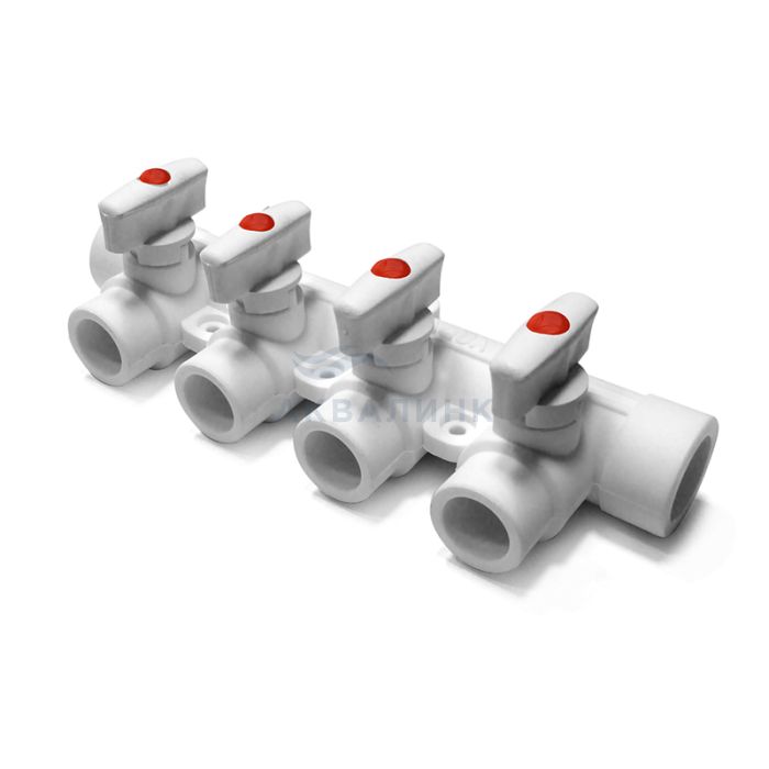 Коллектор Pro Aqua с 4 выходами 25-20