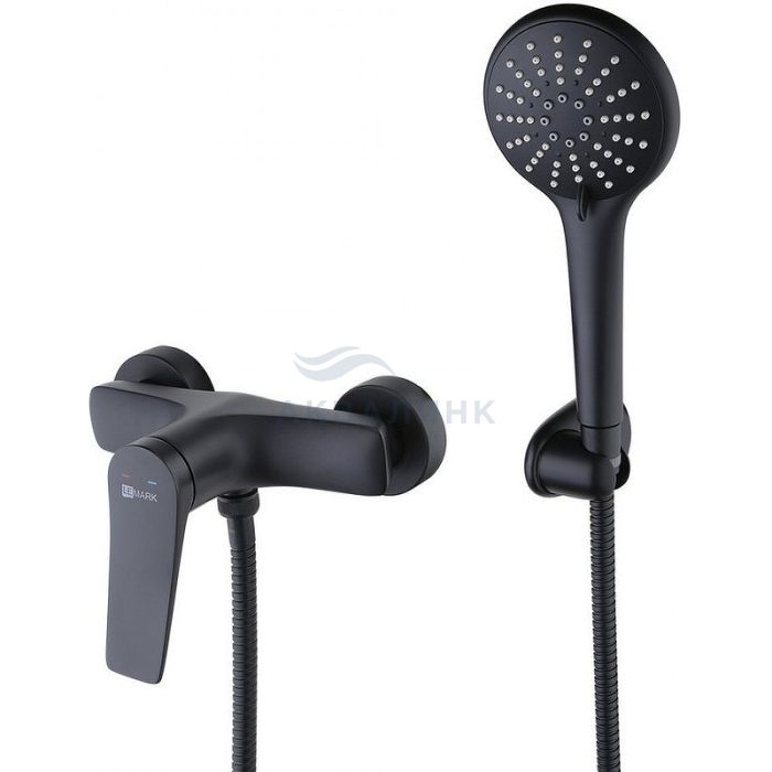 Смеситель для душа LEMARK Bronx, черный LM3703BL
