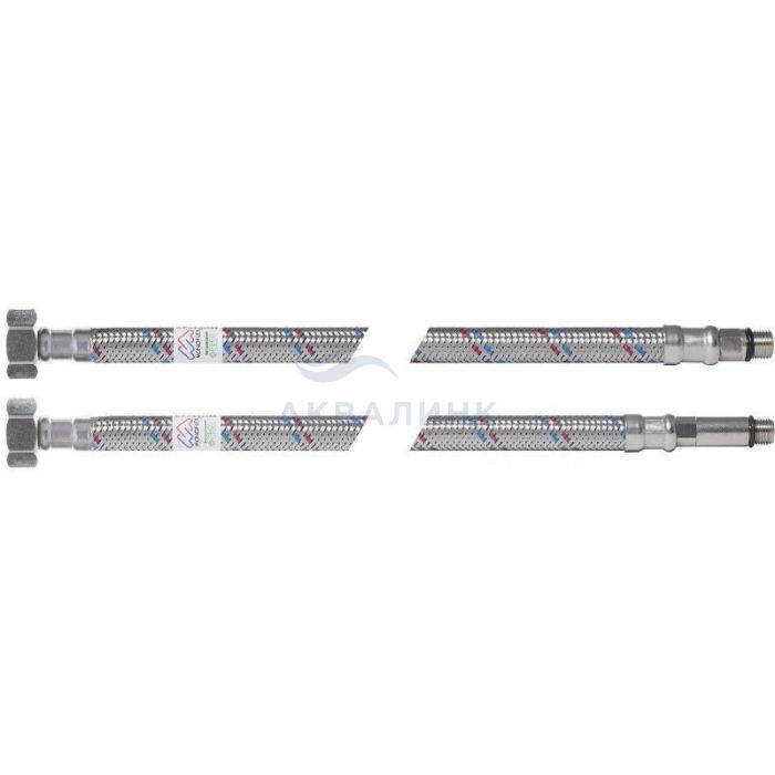 Подводка к смесителю 12мм М-10 Monoflex SS пара