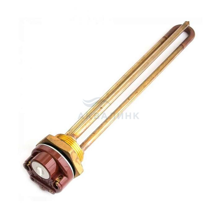 КОМПЛЕКТ: ТЭН RDT 1500W, Ø42мм, 220V + термостат + прокладка