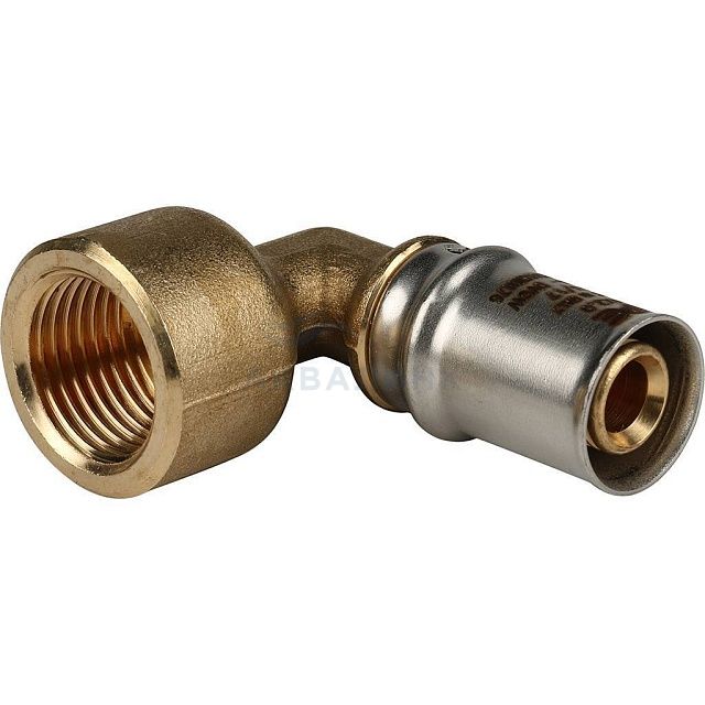 Угольник Stout пресс с ВР для м/п труб