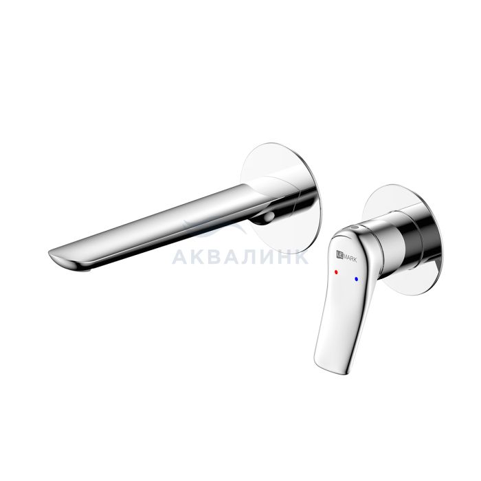Смеситель для раковины LEMARK Ortus встраиваемый, хром LM11326C