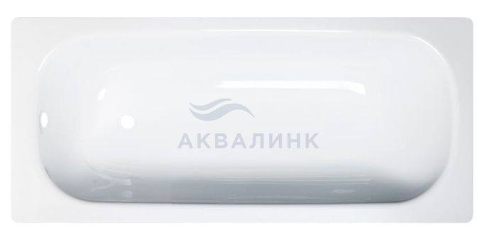 Ванна стальная ВИЗ эмалированная Reimar форма Сома 1600х700х400 R-66901 с опорной подставкой ОР-61205
