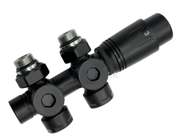 Узел нижнего подключения Arrowhead универсальный, черный BL-502-15 