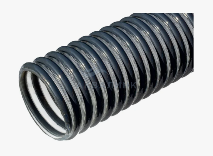 Шланг напорно-всасывающий ПВХ 1-1/4"х32 мм бухта 30м морозостойкий серый