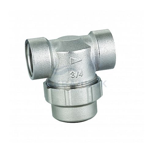 Фильтр механической очистки Kromwell сетчатый "Т-образный" 300 мкр 1/2" ВР-ВР KW.401.04