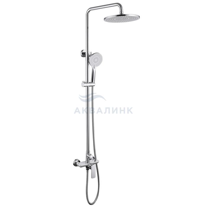 Система душевая ABBER Weiss Insel AF8020L без излива
