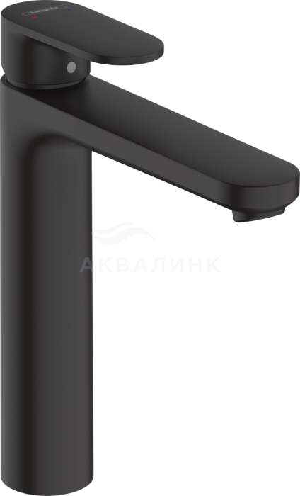 Смеситель для раковины Hansgrohe Vernis Blend 71552670 высокий, матовый черный