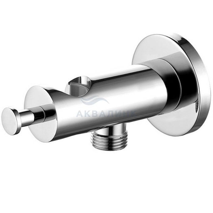 Подсоединение шланговое LEMARK с держателем лейки, хром LM1185C