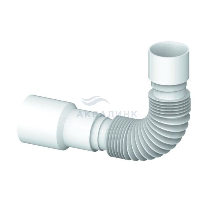 Гофра без гайки Unicorn D40 40*40/50 400мм 