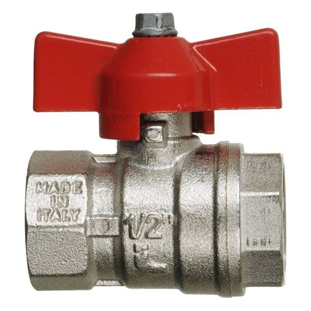 Кран шаровой ITAР IDEAL бабочка вр