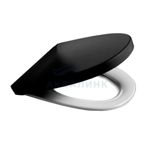 Крышка-сиденье для унитаза Roca Victoria Nord ZRU9302627 с микролифтом черное