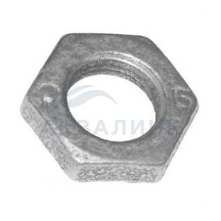 Контргайка чугунная оцинкованная