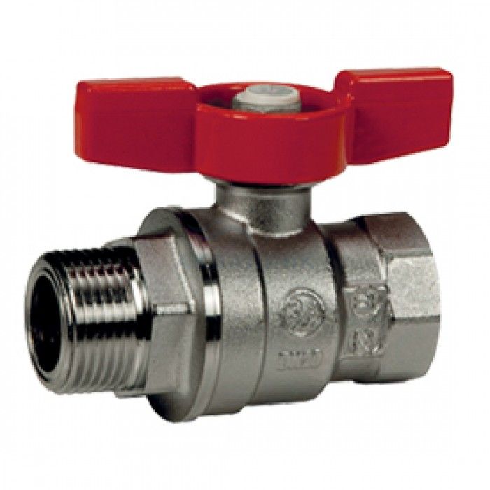 Кран шаровой Giacomini , бабочка, 1/2" в/н,GIA R854X023