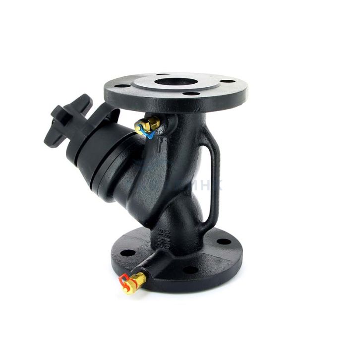 Вентиль балансировочный CIMBERIO с расходомером, фланец 50мм CIM3739B50 