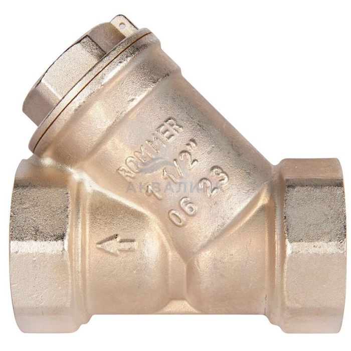 Фильтр косой Rommer 500 мкм, 1-1/2"