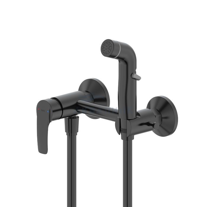 Смеситель для биде IDDIS Рэй (Ray), матовый черный RAYBL00i08