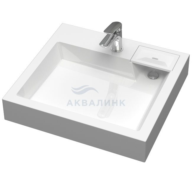 Уценка Раковина над стиральной машиной 60х55 Bergg Энигма V62