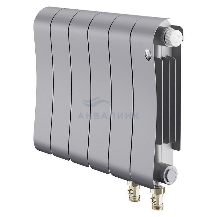 Радиатор Royal Thermo Infinity Bimetall 300 Silver Satin VR80